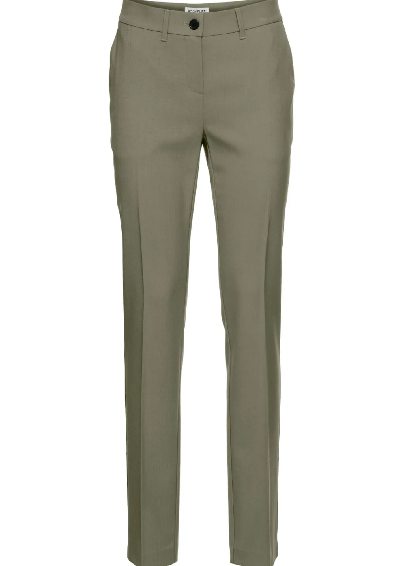 bonprix bonprix Pantalón de traje con pinzas Verde oliva Online