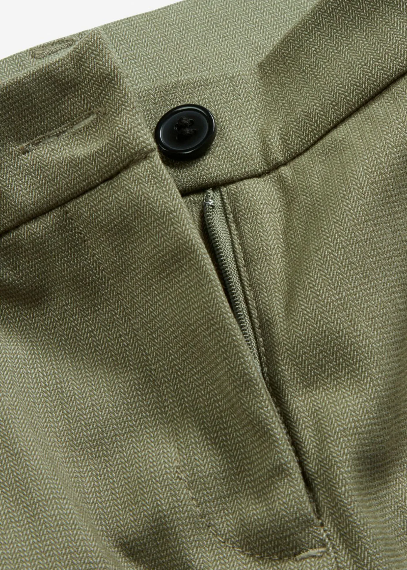 bonprix bonprix Pantalón de traje con pinzas Verde oliva Online
