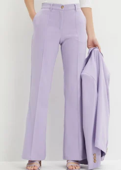 bonprix bonprix Pantalón de traje flared Violeta claro Best