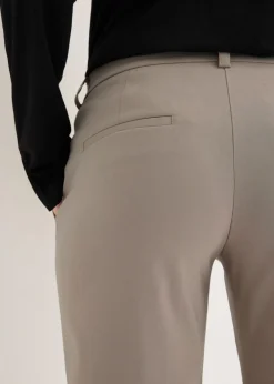 bonprix bonprix Pantalón elástico Marrón grisáceo Sale