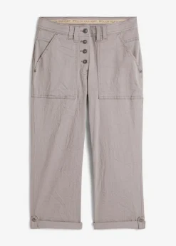 bonprix bonprix Pantalón elástico Gris Online
