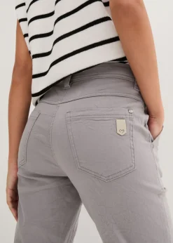bonprix bonprix Pantalón elástico Gris Online