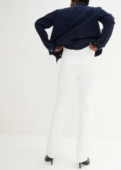 bonprix bonprix Pantalón elástico Blanco Sale