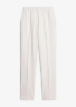 bonprix bonprix Pantalón elástico Blanco lana Discount