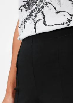bonprix bonprix Pantalón elástico Negro Hot