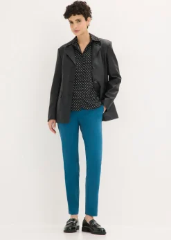bonprix bonprix Pantalón elástico Petróleo azul Hot