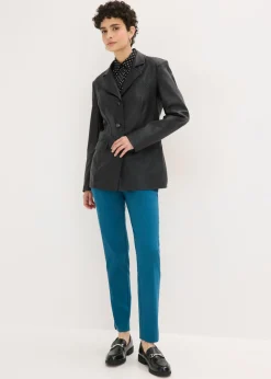bonprix bonprix Pantalón elástico Petróleo azul Hot