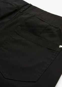 bonprix bonprix Pantalón elástico con cintura antideslizante Negro Hot