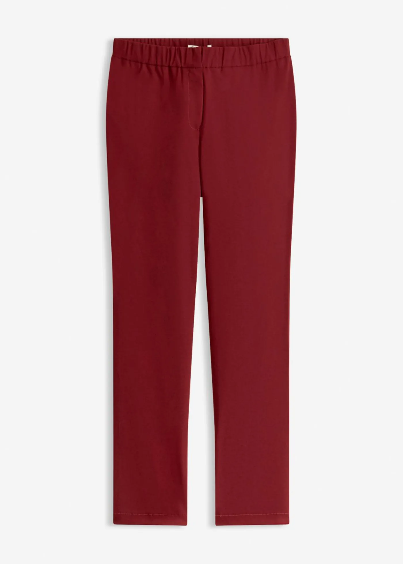 bonprix bonprix Pantalón elástico de bengalina Rojo rubí Hot