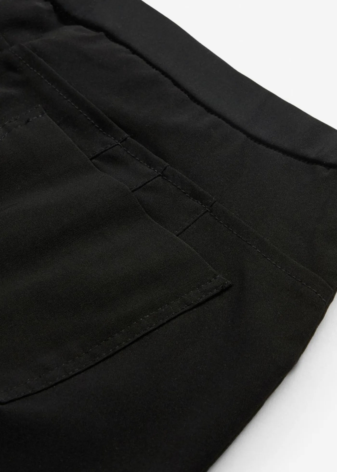 bonprix bonprix Pantalón elástico de bengalina Negro Outlet
