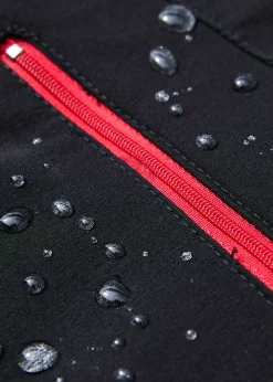 bonprix bonprix Pantalón elástico e impermeable de softshell con bolsillos Negro Best