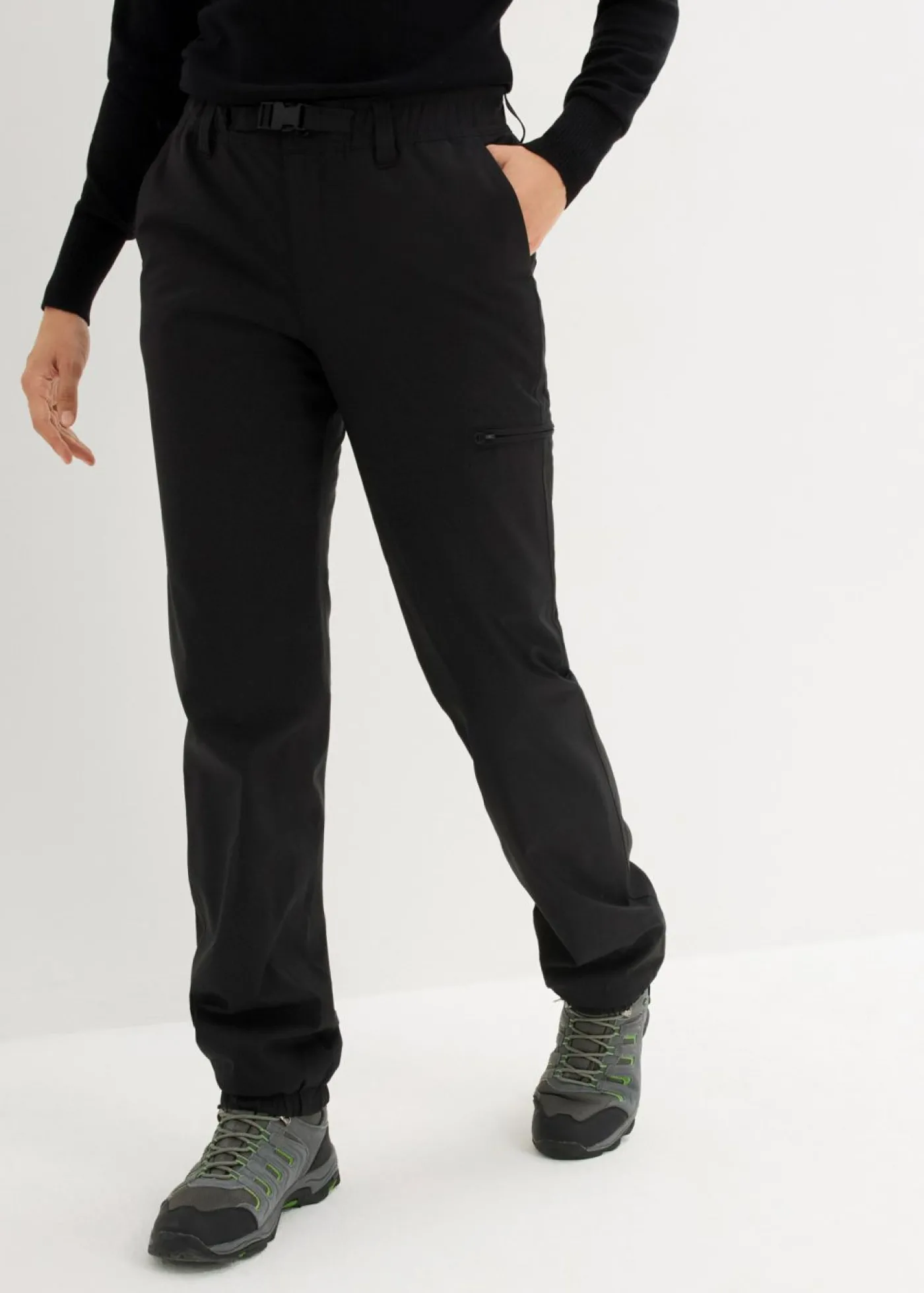 bonprix bonprix Pantalón funcional Negro Best