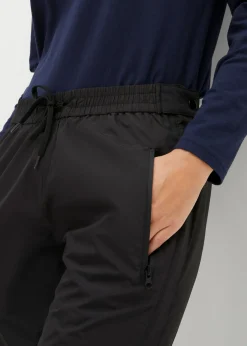 bonprix bonprix Pantalón impermeable Negro New