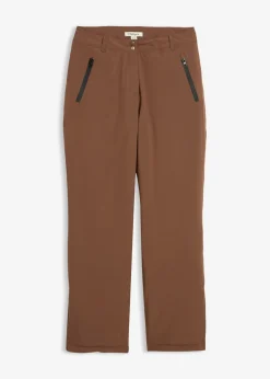 bonprix bonprix Pantalón impermeable de esquí Marrón claro Hot