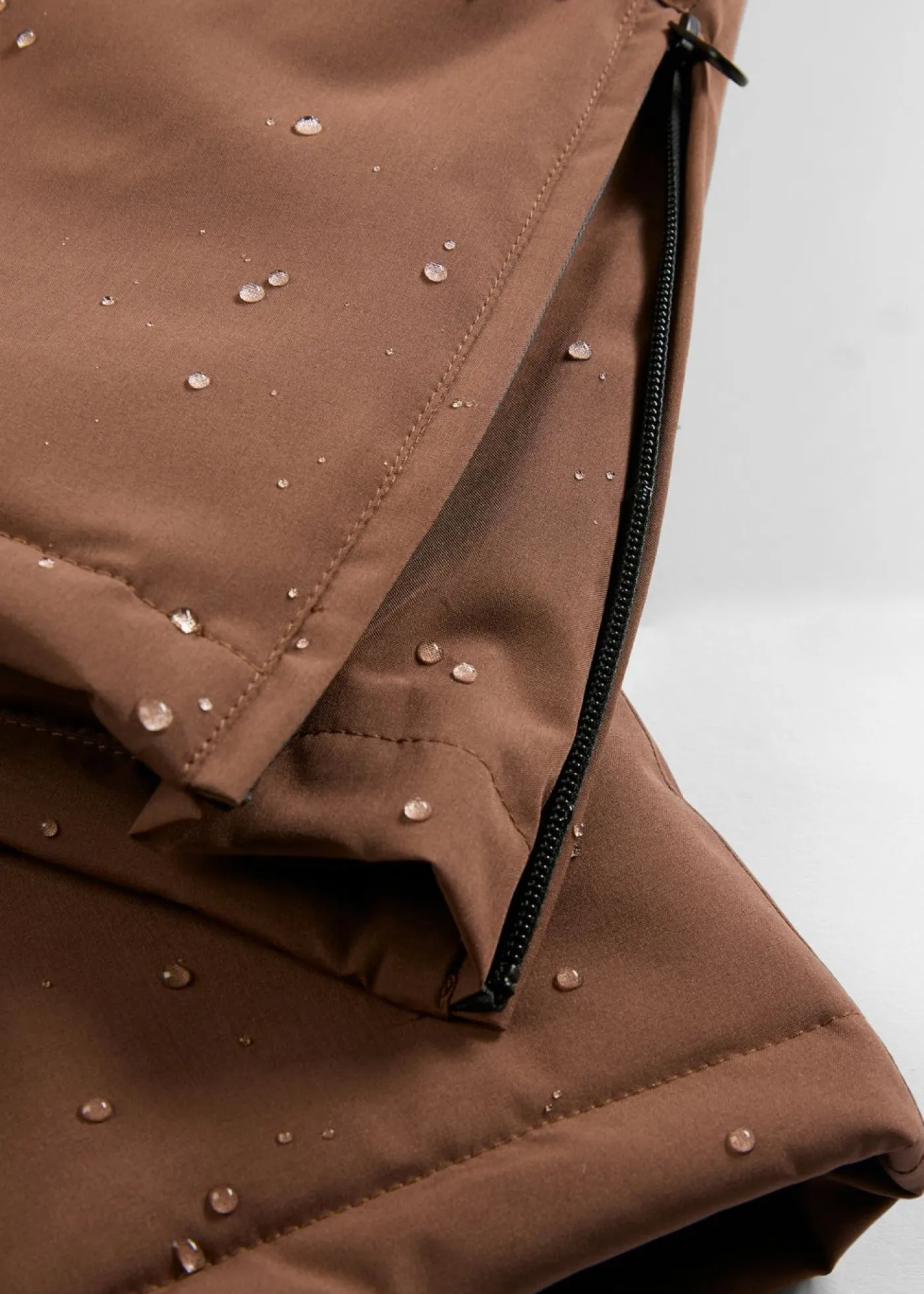bonprix bonprix Pantalón impermeable de esquí Marrón claro Hot