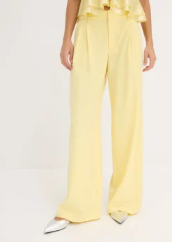bonprix bonprix Pantalón Marlene Amarillo claro Online
