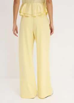 bonprix bonprix Pantalón Marlene Amarillo claro Online