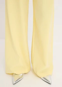 bonprix bonprix Pantalón Marlene Amarillo claro Online