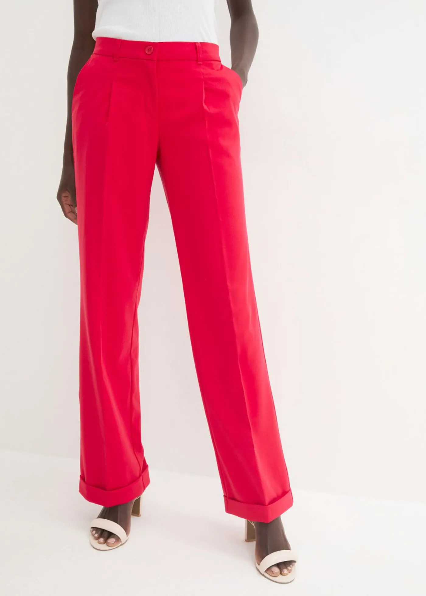bonprix bonprix Pantalón Marlene Rojo Best