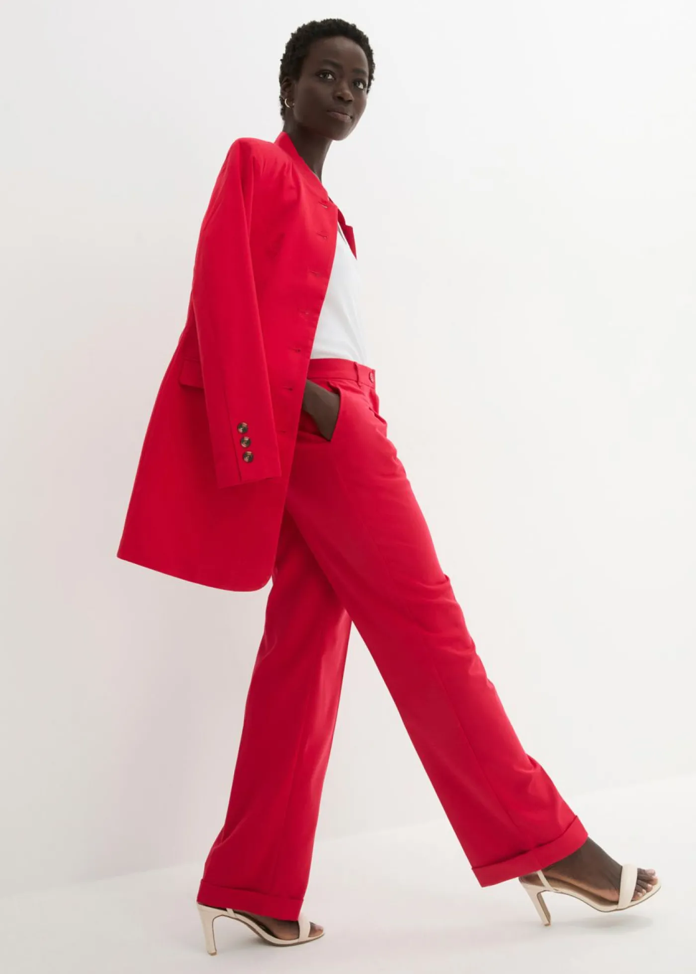 bonprix bonprix Pantalón Marlene Rojo Best