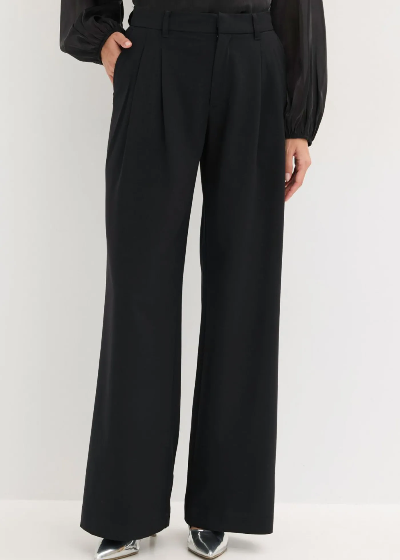 bonprix bonprix Pantalón Marlene Negro Online