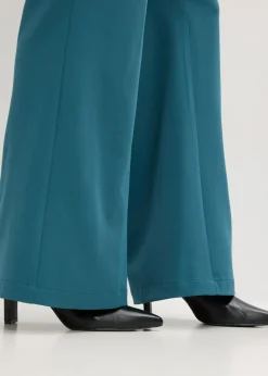bonprix bonprix Pantalón Marlene con cinturilla cómoda verde pimiento New