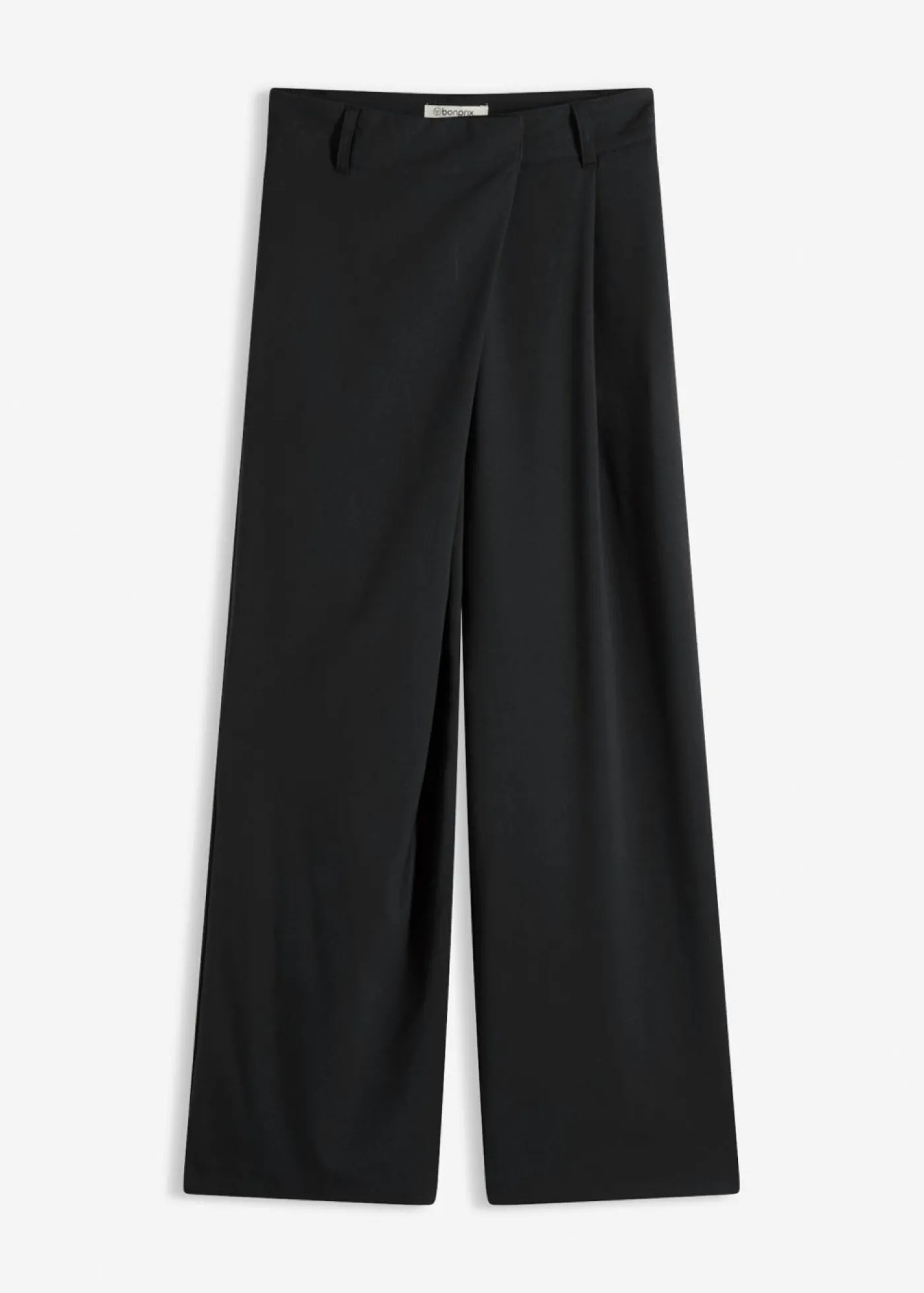 bonprix bonprix Pantalón Marlene de mezcla de viscosa fluida Negro Best