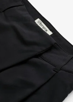 bonprix bonprix Pantalón Marlene de mezcla de viscosa fluida Negro Best