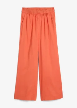 bonprix bonprix Pantalón palazzo ancho con cintura cómoda Cayena Hot