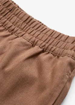 bonprix bonprix Pantalón palazzo con cintura cómoda marrón castaño moteado Discount