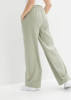 bonprix bonprix Pantalón palazzo de lino Hot