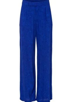 bonprix bonprix Pantalón Palazzo de viscosa fluida Azul Best