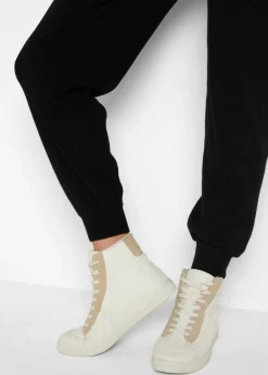bonprix bonprix Pantalón premamá de punto fino Negro Outlet