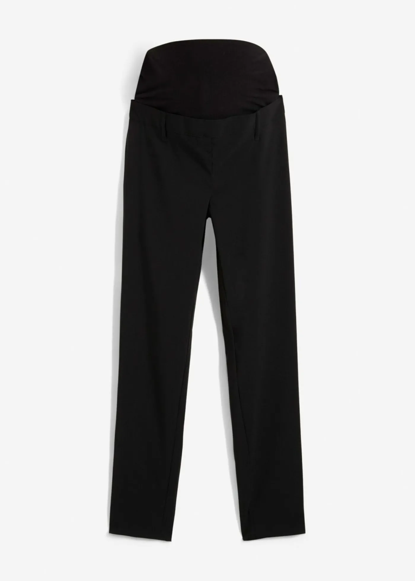 bonprix bonprix Pantalón premamá elástico con pernera acampanada Negro Clearance