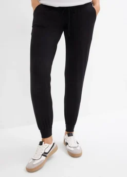 bonprix bonprix Pantalón premamá para durante y después del embarazo Negro New