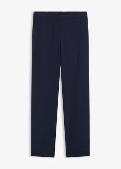 bonprix bonprix Pantalón sin cierre con dobladillo Azul marino Outlet