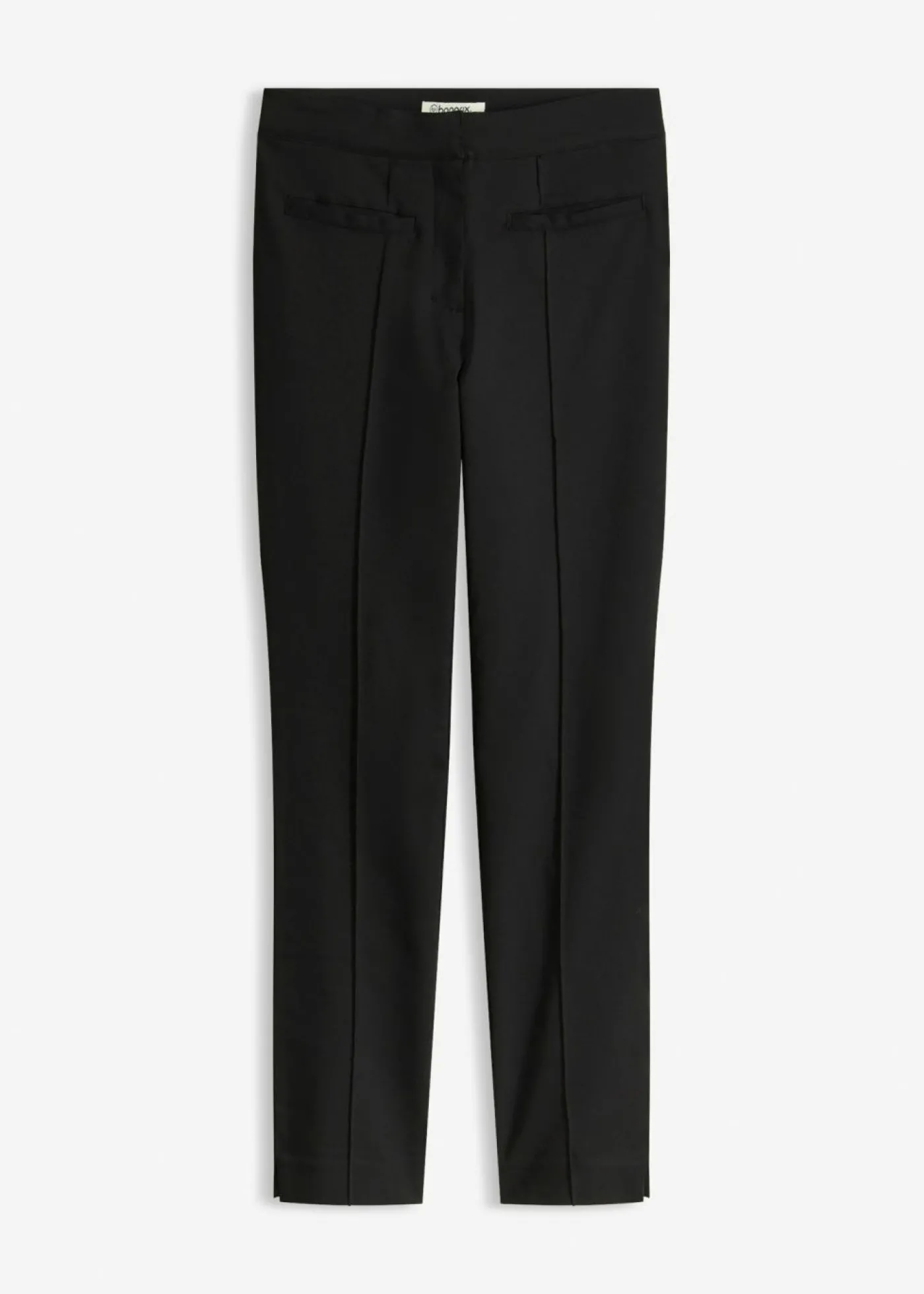bonprix bonprix Pantalón sin cierre de bengalina Negro Clearance