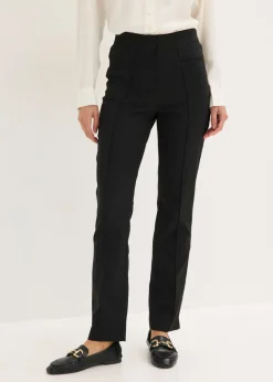bonprix bonprix Pantalón sin cierre de bengalina Negro Clearance
