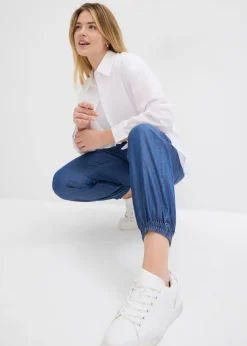 bonprix bonprix Pantalón sin cierre de lyocell fluido Denim Best