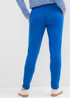 bonprix bonprix Pantalón sin cierre de mezcla de viscosa Azul ártico Outlet