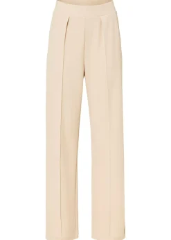 bonprix bonprix Pantalón sin cierre de tejido interlock resistente Arena claro Sale