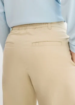 bonprix bonprix Pantalón tipo chino Arena claro Outlet