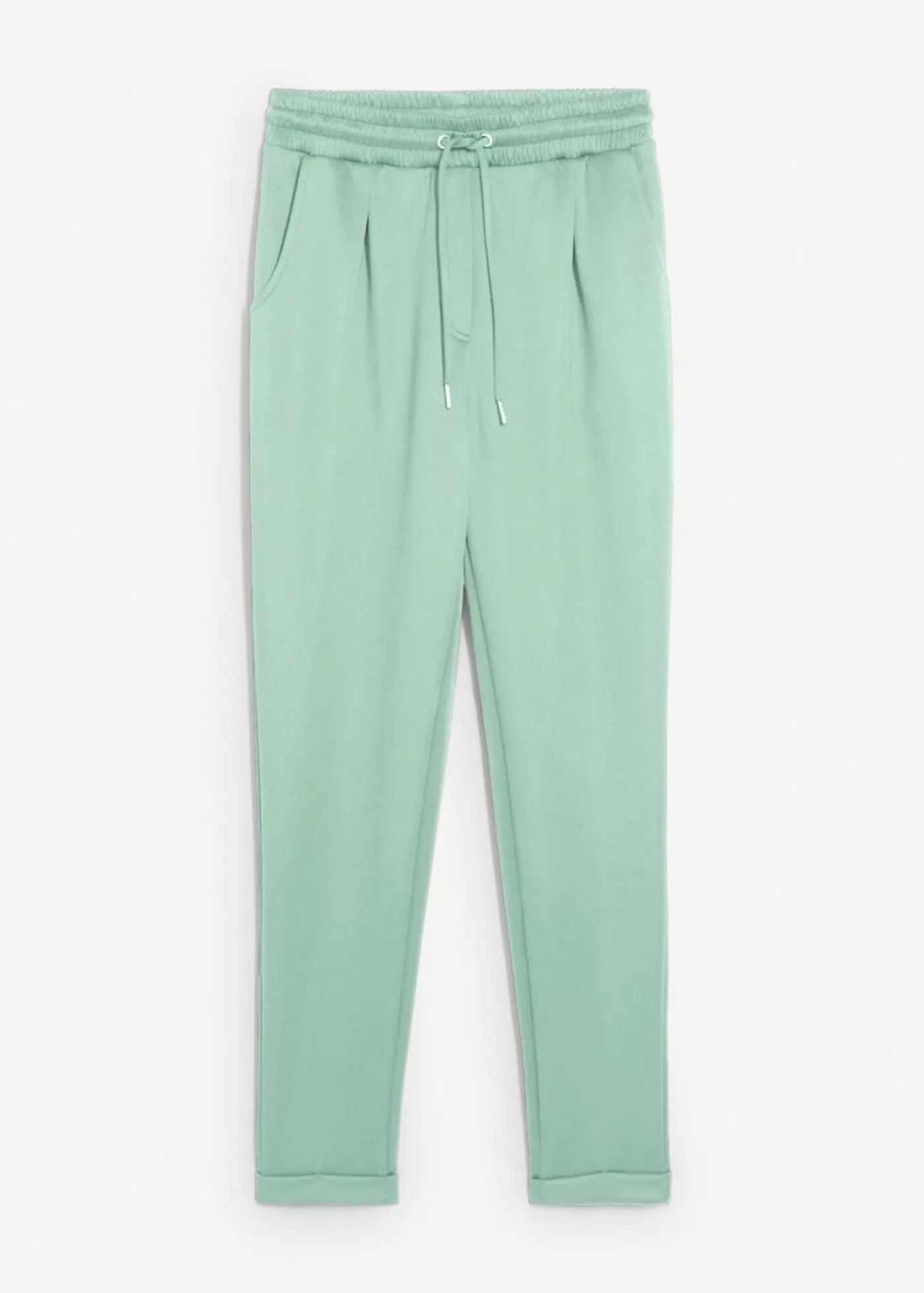 bonprix bonprix Pantalón tipo chino de neopreno Verde pastel Clearance