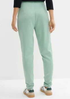bonprix bonprix Pantalón tipo chino de neopreno Verde pastel Clearance