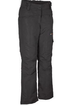 bonprix bonprix Pantalón térmico funcional de esquí de material impermeable Negro Clearance