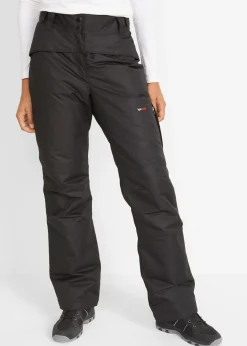bonprix bonprix Pantalón térmico funcional de esquí de material impermeable Negro Clearance