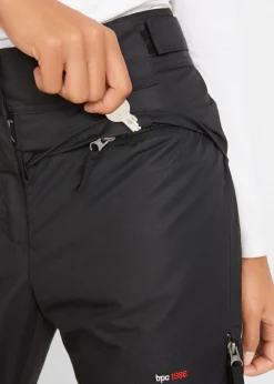 bonprix bonprix Pantalón térmico funcional de esquí de material impermeable Negro Clearance