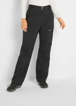bonprix bonprix Pantalón térmico, impermeable Negro Online