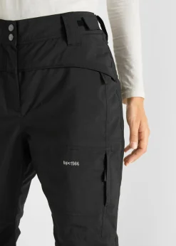 bonprix bonprix Pantalón térmico, impermeable Negro Online
