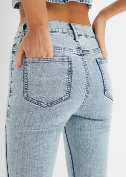 bonprix bonprix Pantalón vaquero, high waist azul hielo denim Clearance